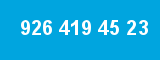 926 419 45 23